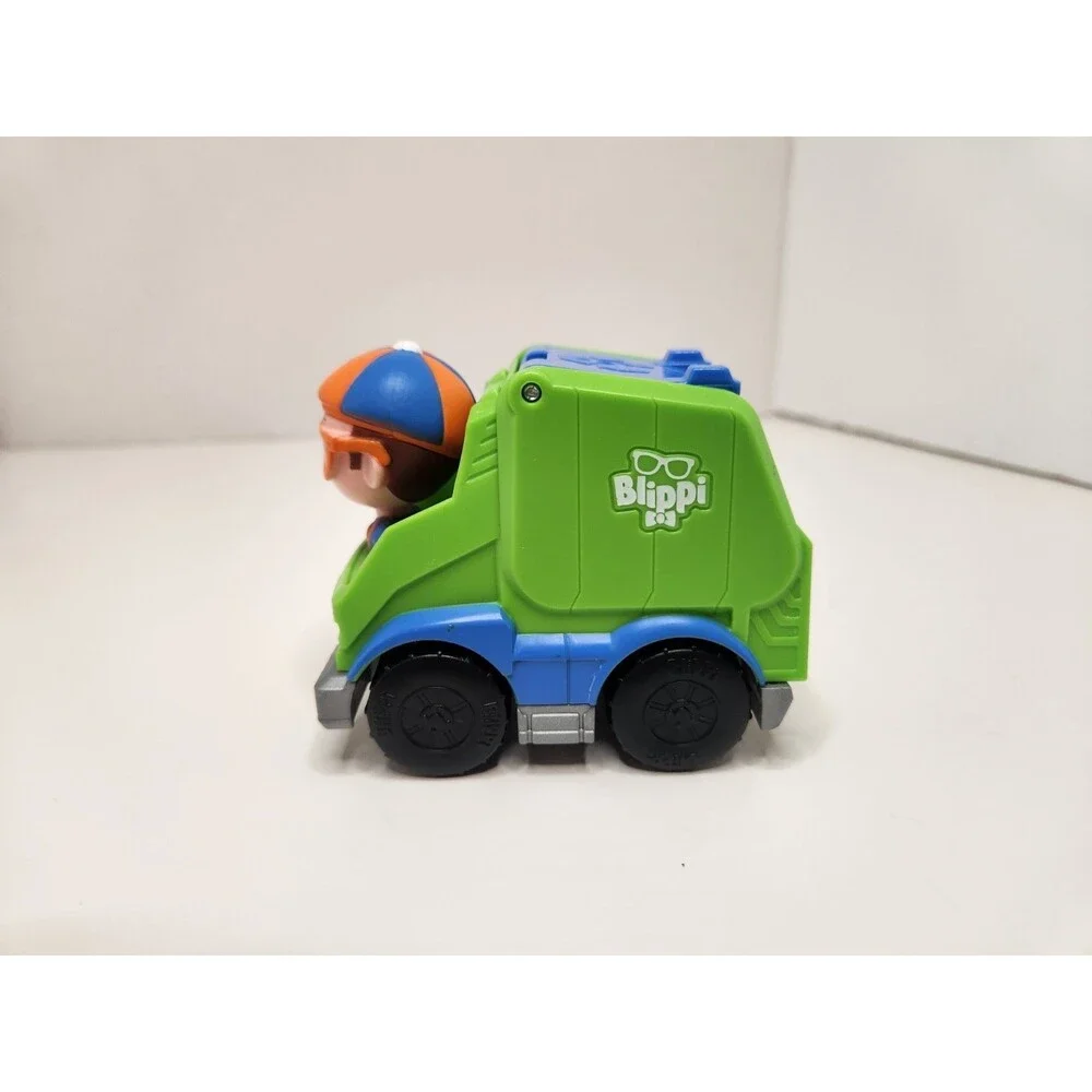 Kideo Recyling Truck Blippi Garbage Truck Kids Toy Pretend Play Plastic Jazwares